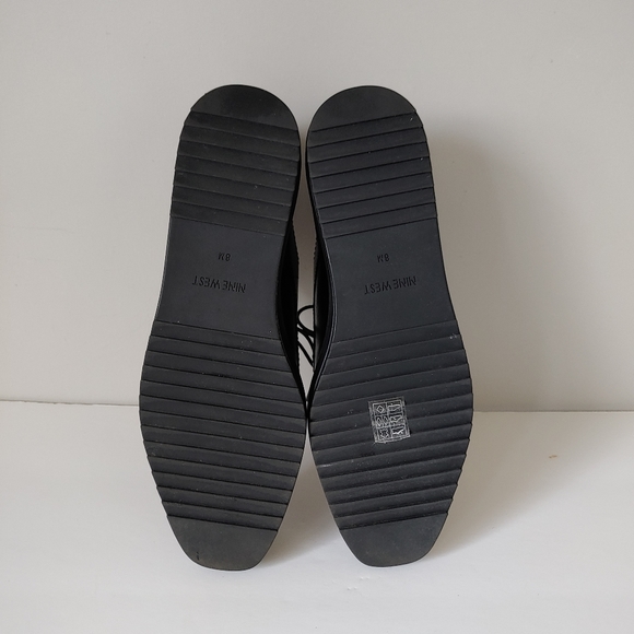 Nine West Vada Platform Oxford Shoes Size 8 Black - Picture 14 of 16